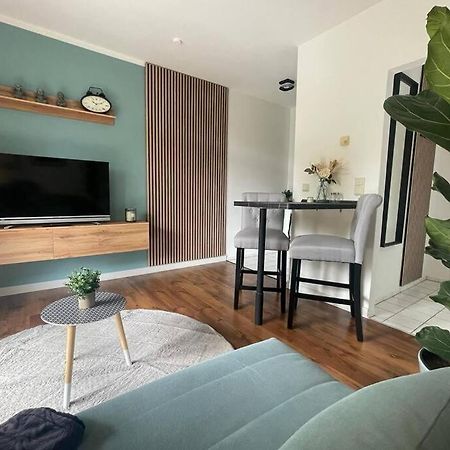 Modernes Apartment In Chemnitz Luaran gambar