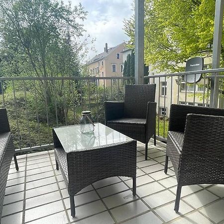 Modernes Apartment In Chemnitz Luaran gambar